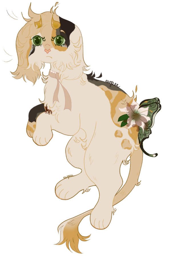 dry gouache pen fullbody